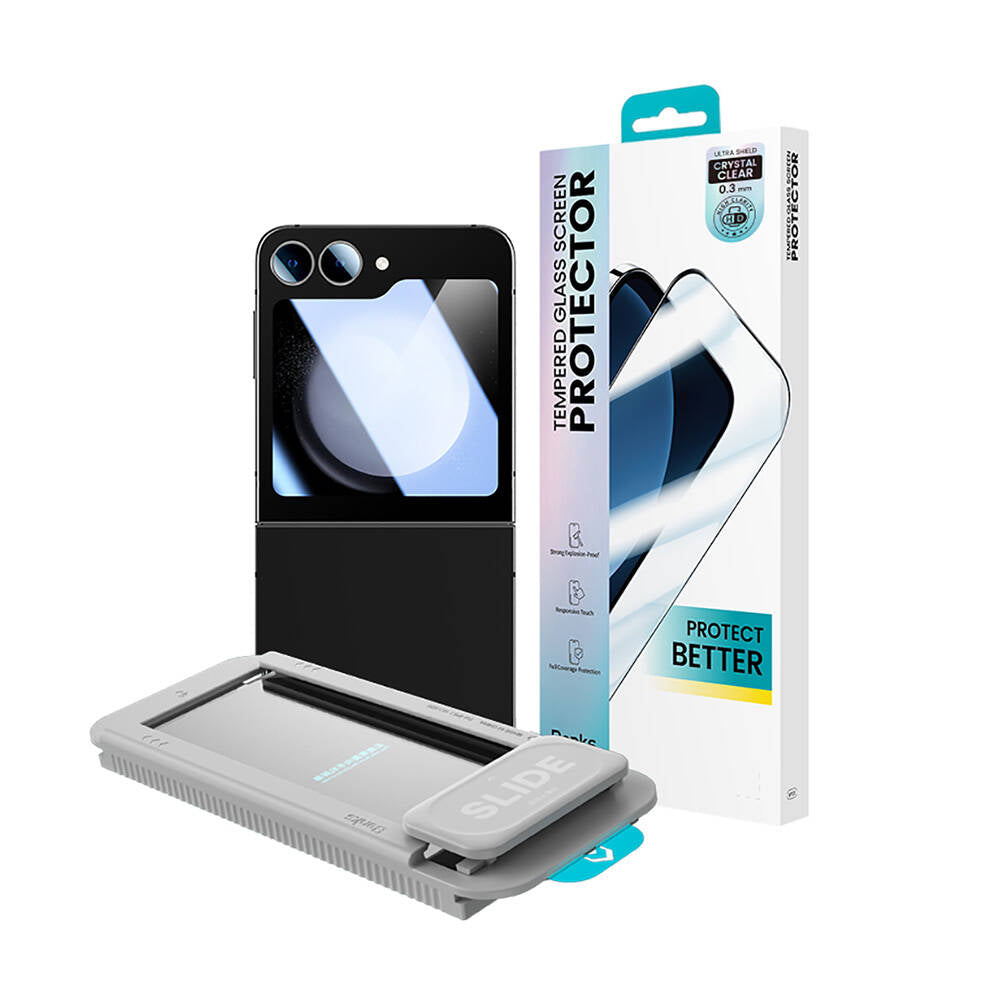 Benks Ultra Shield Galaxy Z Flip 6 Ekran Koruyucu + Kolay Uygulama Aparatlı Benks Ultra Shield Galaxy Z Flip 6 Ekran Koruyucu + Kolay Uygulama Aparatlı